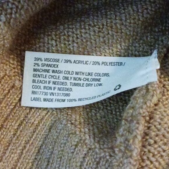 Ava & Viv Sweater Striped Multi Color Crew Neck Knit Womens Plus Size 2XL - Picture 7 of 7